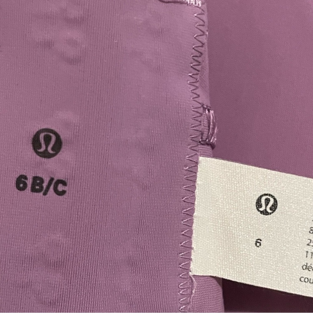 Lululemon Purple crop tops - Picture 2 of 8